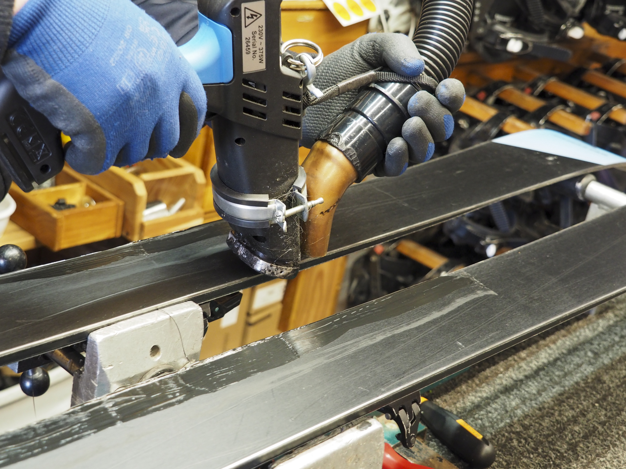 Professional waxing machine